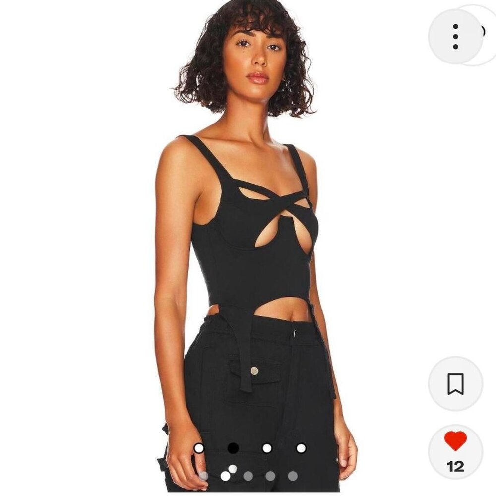 Superdown Sloan Top in Black